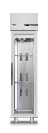 Шкаф морозильный 350 литров без агрегата APACH CHEF LINE LCFM35MGR со стеклянной дверью