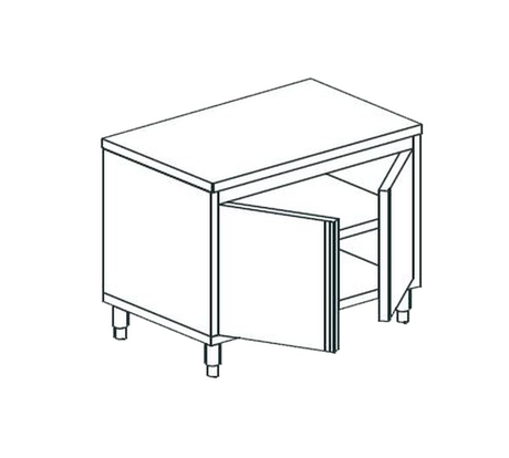 Стол производственный закрытый APACH CHEF LINE LWC79SH2HD