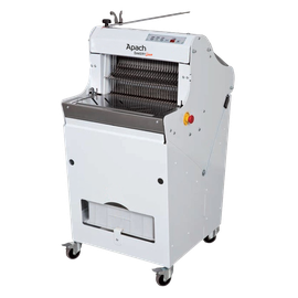 The line of compact models allows you to cut any type of bread, designed for installation in small bakeries and industrial enterprises