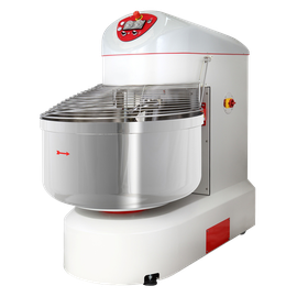 Spiral mixers with fixed bowl kneaders are designed to meet any requirement, from small bakery to industrial production