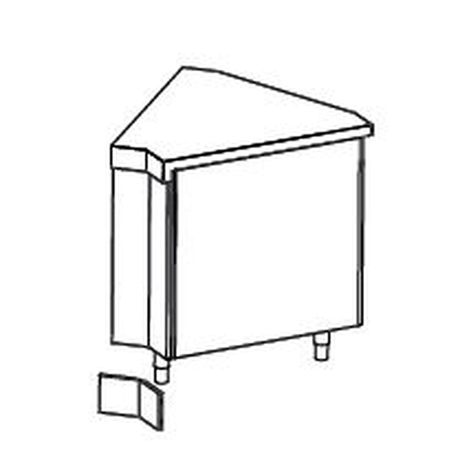 ПЛИНТУС БОКОВОЙ SELF 800 APACH CHEF LINE L987805100