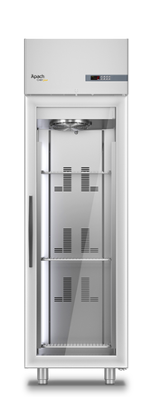 Шкаф морозильный 500 литров без агрегата APACH CHEF LINE LCFM50MGR со стеклянной дверью