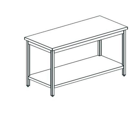 Стол производственный APACH CHEF LINE LWT810SH