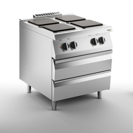 ПЛИТА ЭЛЕКТРИЧЕСКАЯ 4 КОНФОРОЧН. 700 СЕРИИ APACH CHEF LINE SLRE87DS