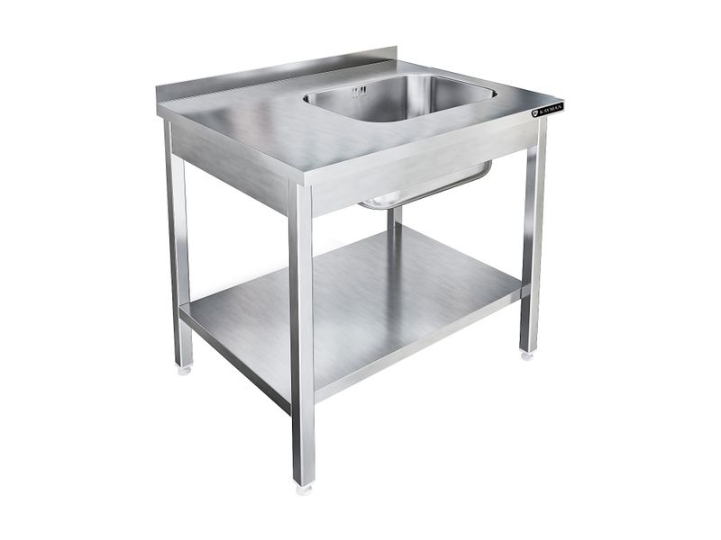 СТОЛ ДЛЯ ГРЯЗНОЙ ПОСУДЫ KAYMAN ДЛЯ П/М TATRA СПМ-121/0907 ЛЕВЫЙ