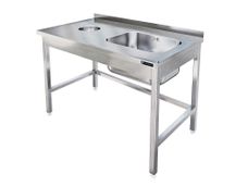 СТОЛ ДЛЯ ГРЯЗНОЙ ПОСУДЫ KAYMAN ДЛЯ П/М TATRA СПМ-123/1507 ЛЕВЫЙ