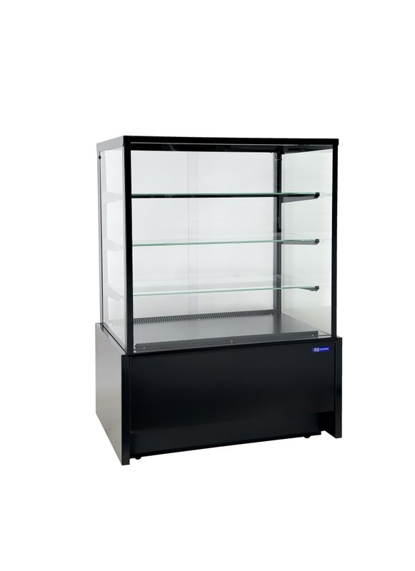 ВИТРИНА КОНДИТЕРСКАЯ KAYMAN K-ВК-900 КВАДРО ЧЕРНЫЙ