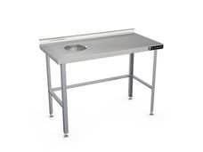 СТОЛ ДЛЯ СБОРА ОТХОДОВ ПРИСТЕННЫЙ  KAYMAN СП-456/1506-Л-А