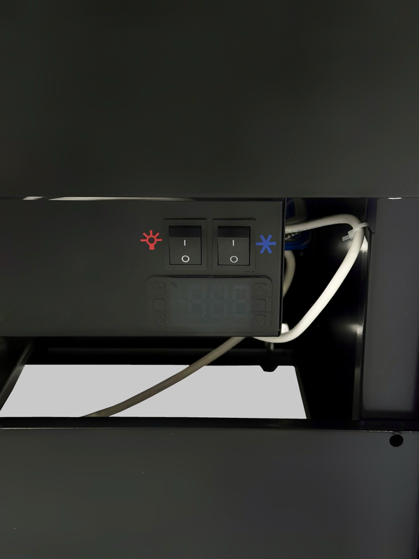 ВИТРИНА КОНДИТЕРСКАЯ KAYMAN K-ВК-900 КВАДРО ЧЕРНЫЙ