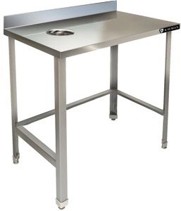 СТОЛ ДЛЯ СБОРА ОТХОДОВ ПРИСТЕННЫЙ  KAYMAN СП-455/0906 Л